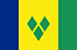 St Vincent and the Grenadines flag